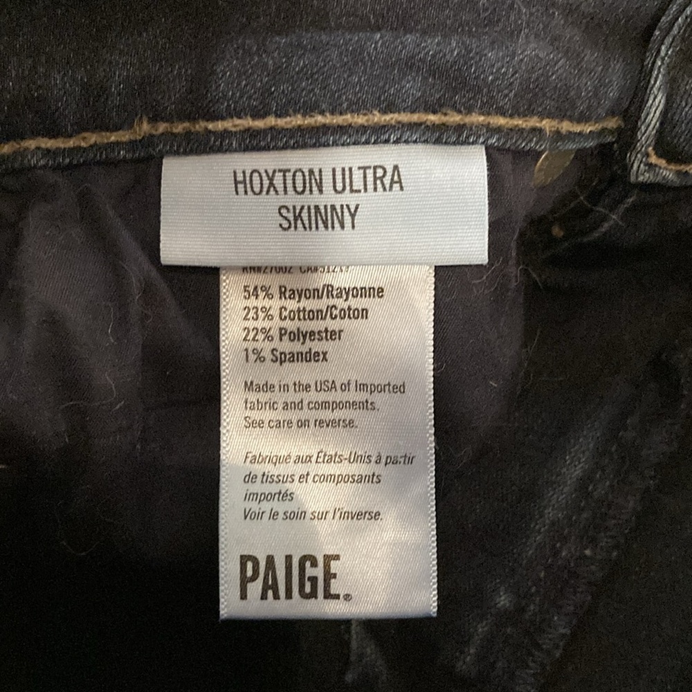 Paige Hoxton Ultra Skinny Jeans Size 26 - Picture 7 of 7